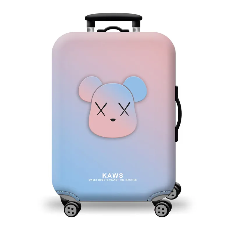 Κάλυμμα Βαλίτσας Large AMBER Colourful KAWS AM704-03