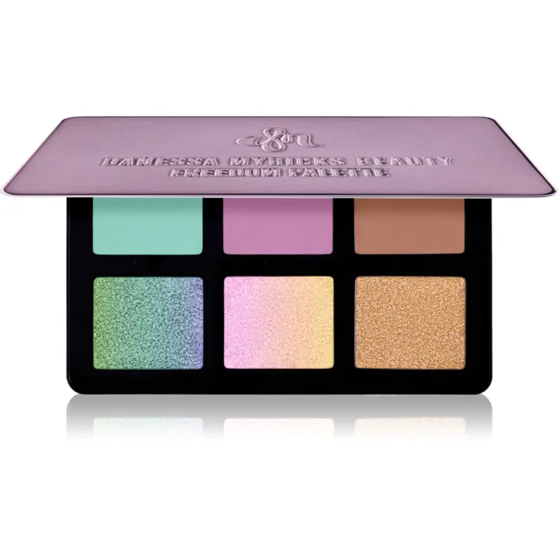 Danessa Myricks Beauty Pastel Dream Mini Freedom Palette πολυλειτουργική παλέτα για το πρόσωπο 6x1.2 γρ