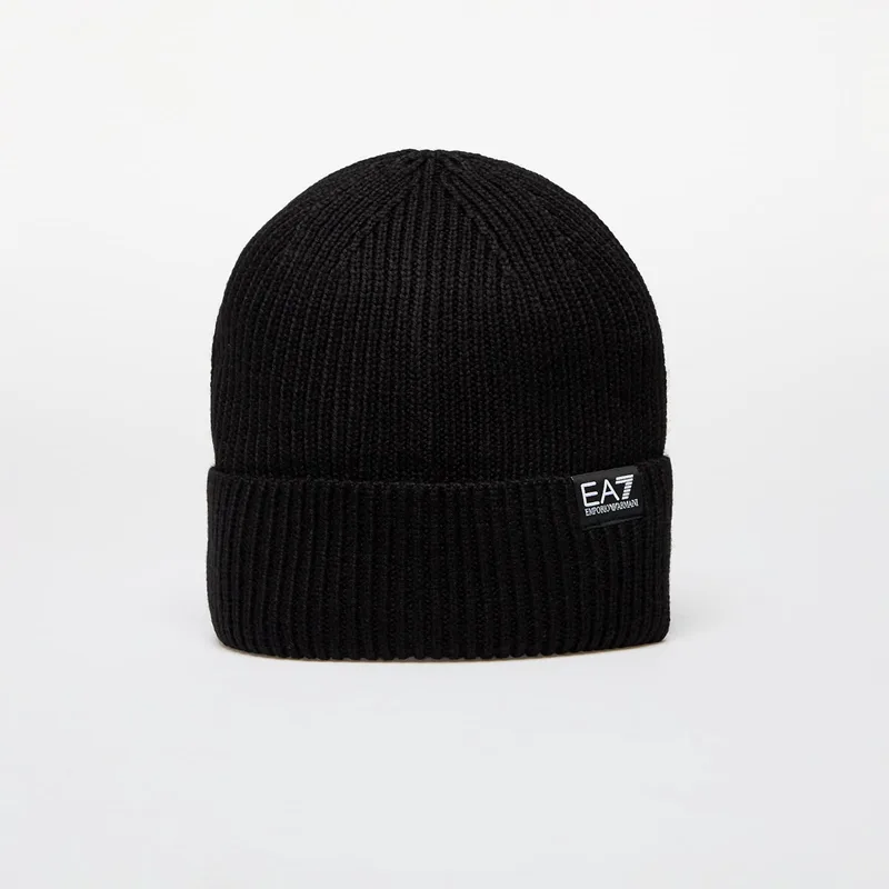 Καπέλο EA7 Emporio Armani Beanie Hat Μαύρο M