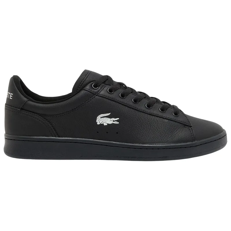 Ανδρικά Δερμάτινα Sneakers Lacoste SMA006202H-02H Μαύρα