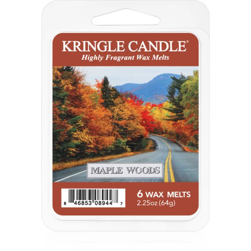 Kringle Candle Maple Woods κερί για αρωματική λάμπα 64 γρ