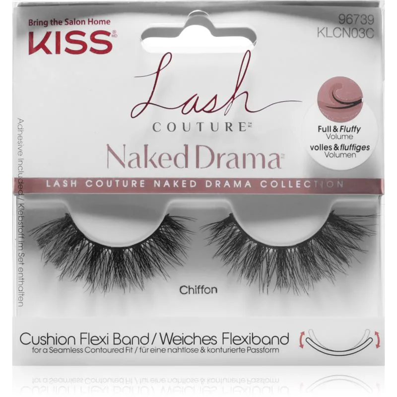 KISS Lash Couture Naked Drama τεχνητές βλεφαρίδες Chiffon 96739 1 ζευγάρι