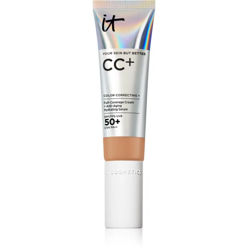 IT Cosmetics Your Skin But Better CC+ CC κρέμα SPF 50+ απόχρωση Tan 32 ml