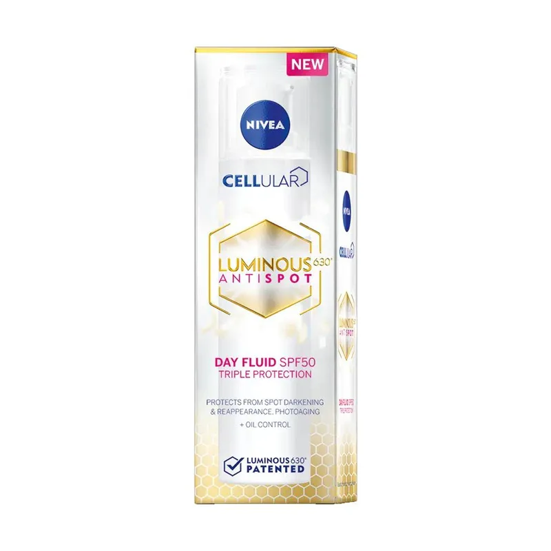 Nivea Cellular Luminous630 Antispot Day Fluid Spf50 Κρέμα Ημέρας Κατά των Κηλίδων για Κάθε Τύπο Επιδερμίδας 40ml