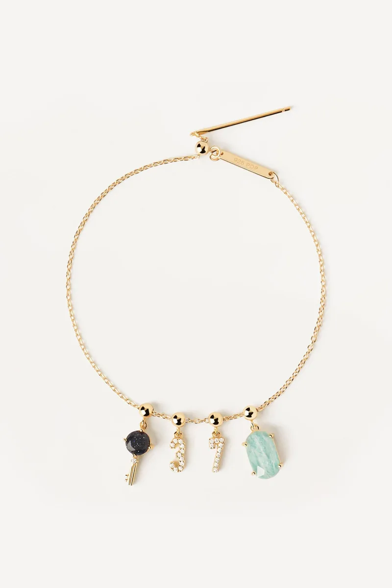PDPAOLA γυναικεία αλυσίδα χεριού για charms - PU01-172-U