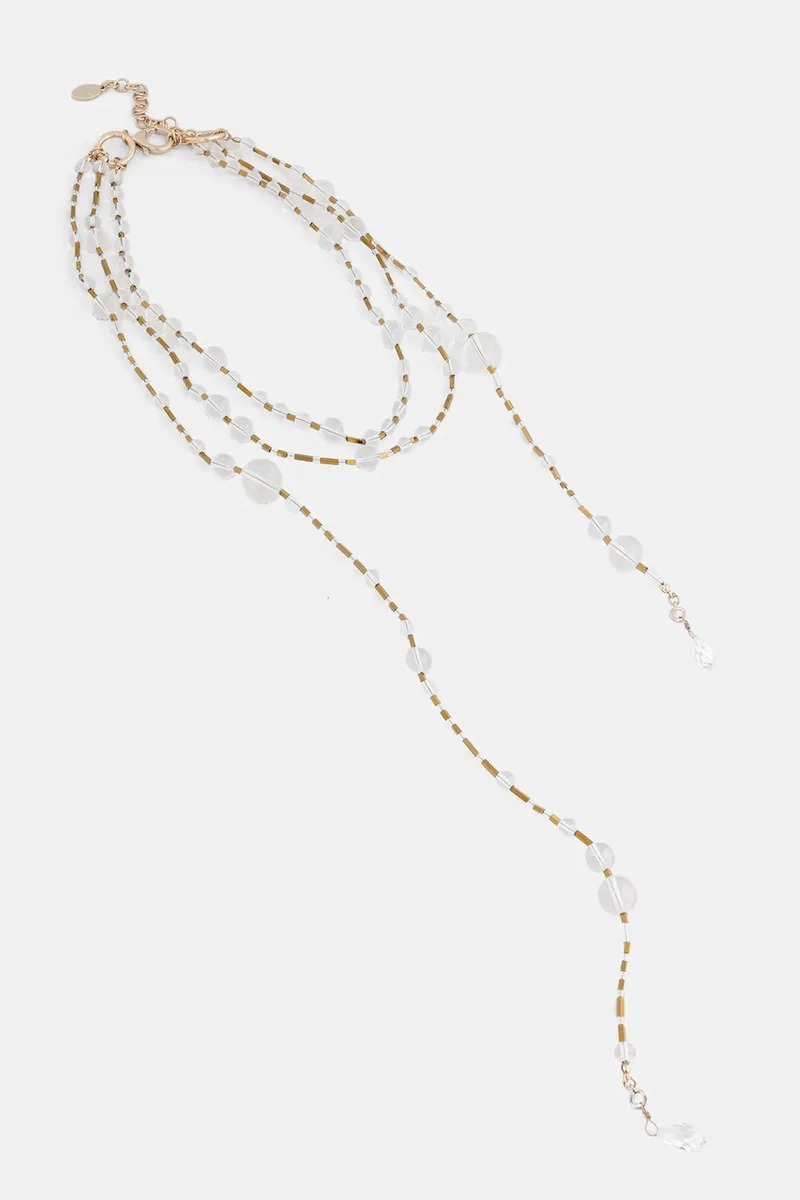 Weekend Max Mara κολιέ γυναικείο μεταλλικό ACERTO