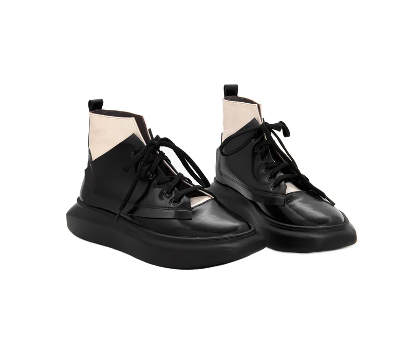 Δερμάτινα Μποτάκια Ankle Boots Art 3fw11