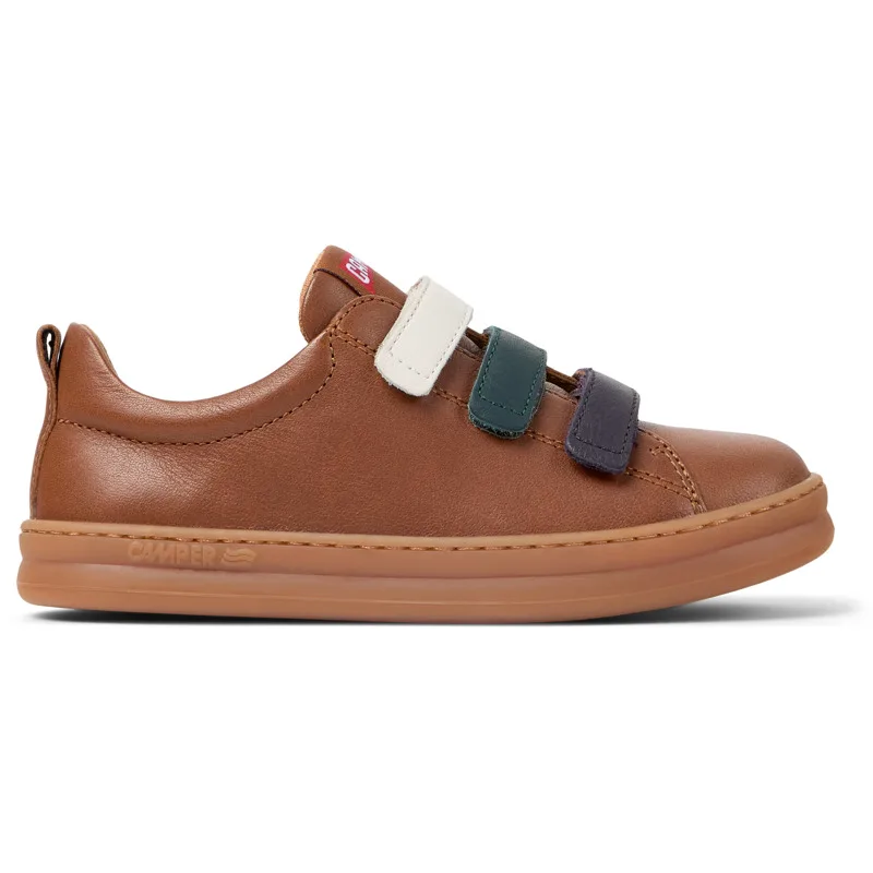 CAMPER Twins - Sneakers Για Παιδιά - Καφέ, Μέγεθος 28, Smooth leather