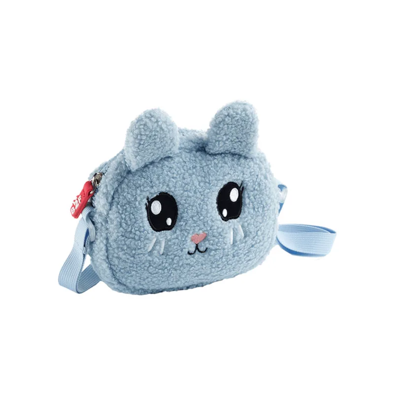 Παιδικό Τσαντάκι 17.5x16x3.5cm Miquelrius Back2Fun Fluffy Λαγουδάκι Μπλε