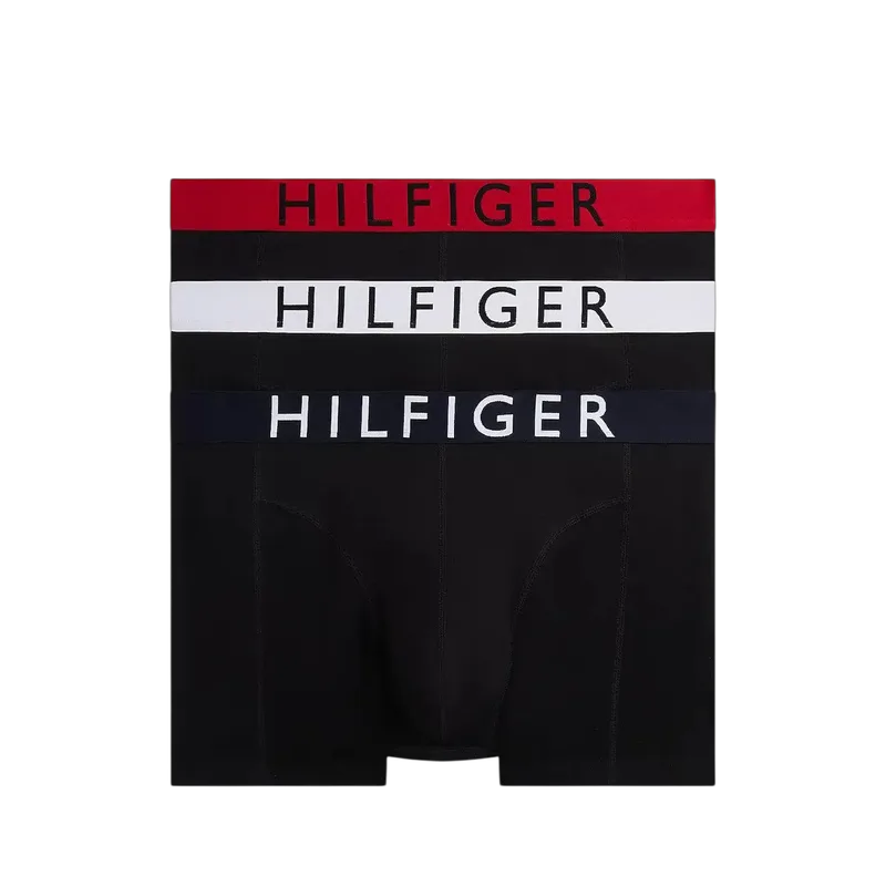 Ανδρικό Σετ Μπόξερ 3 Τεμαχίων Μαύρα Tommy Hilfiger UM0UM03886-0SM