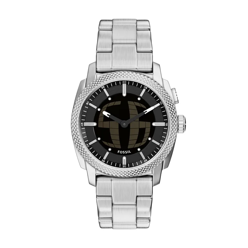 Ρολόι Fossil Machine Big Tic FS6155 Ασημί