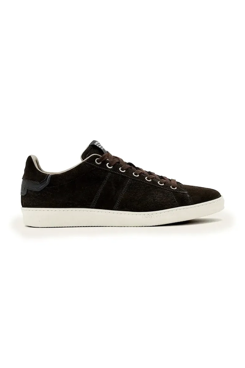 Σουέτ sneakers AllSaints Leon Low Top