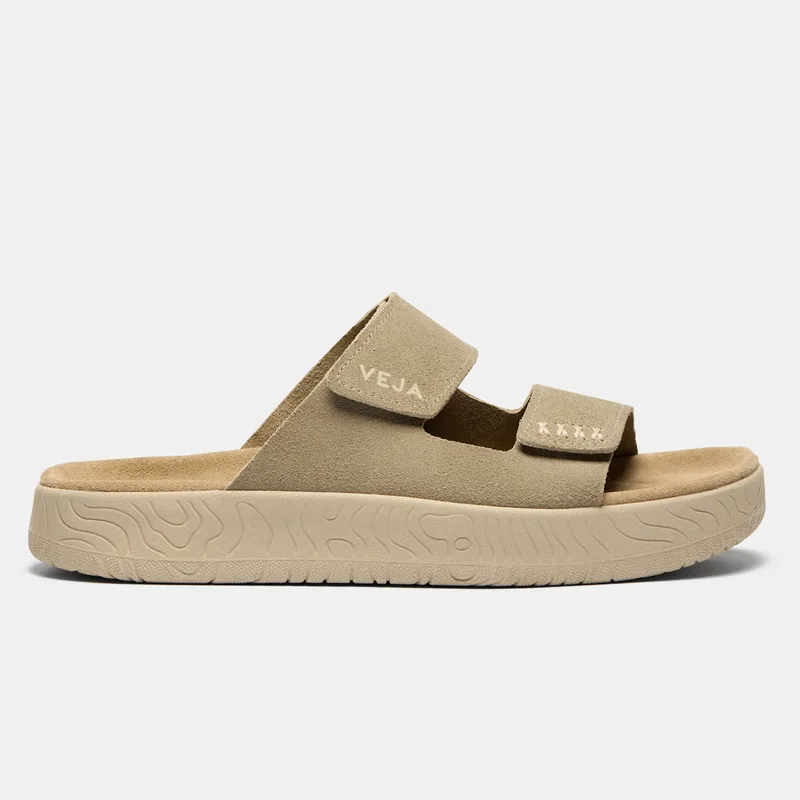 Veja Etna Taupe Almond Suede Ανδρικά Σανδάλια (9000265537_93027)