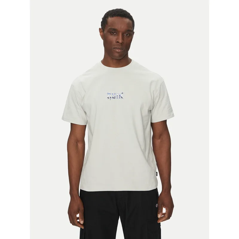 Quiksilver T-Shirt EQYZT08016 Γκρι Regular Fit