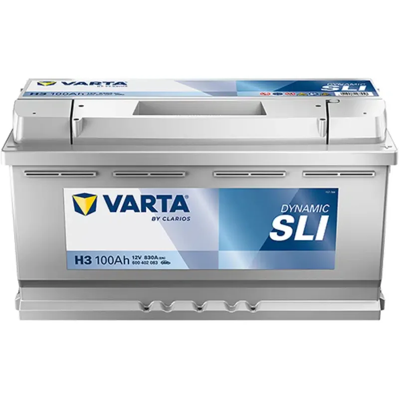 Μπαταρία Αυτοκινήτου VARTA Dynamic SLI H3 12V 100Ah 830A (EN)