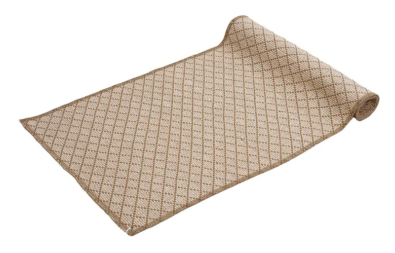 Runner Jute Με Ρόμβους Μπεζ ESPIEL 180x30εκ. DYT109 (Χρώμα: Μπεζ) - ESPIEL - DYT109