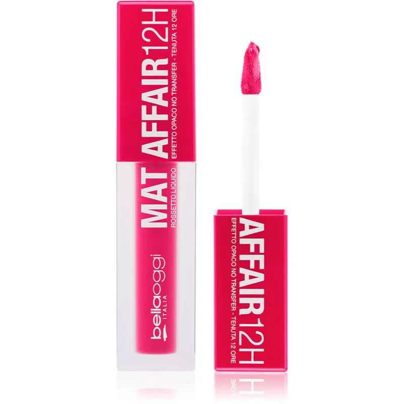 bellaoggi Mat Affair Liquid Lipstick ματ υγρό κραγιόν απόχρωση Candy Girl 4.4 ml