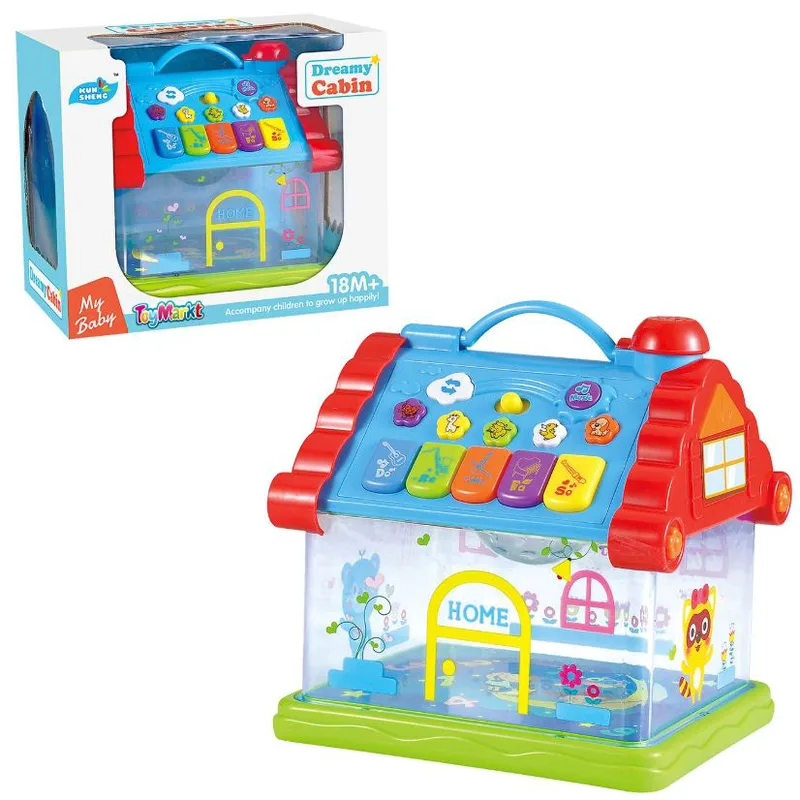 Μπεμπέ Σπιτάκι Μπαταρίας 23x15x20εκ. Toy Markt 74-1099 - Toy Markt - 74-1099