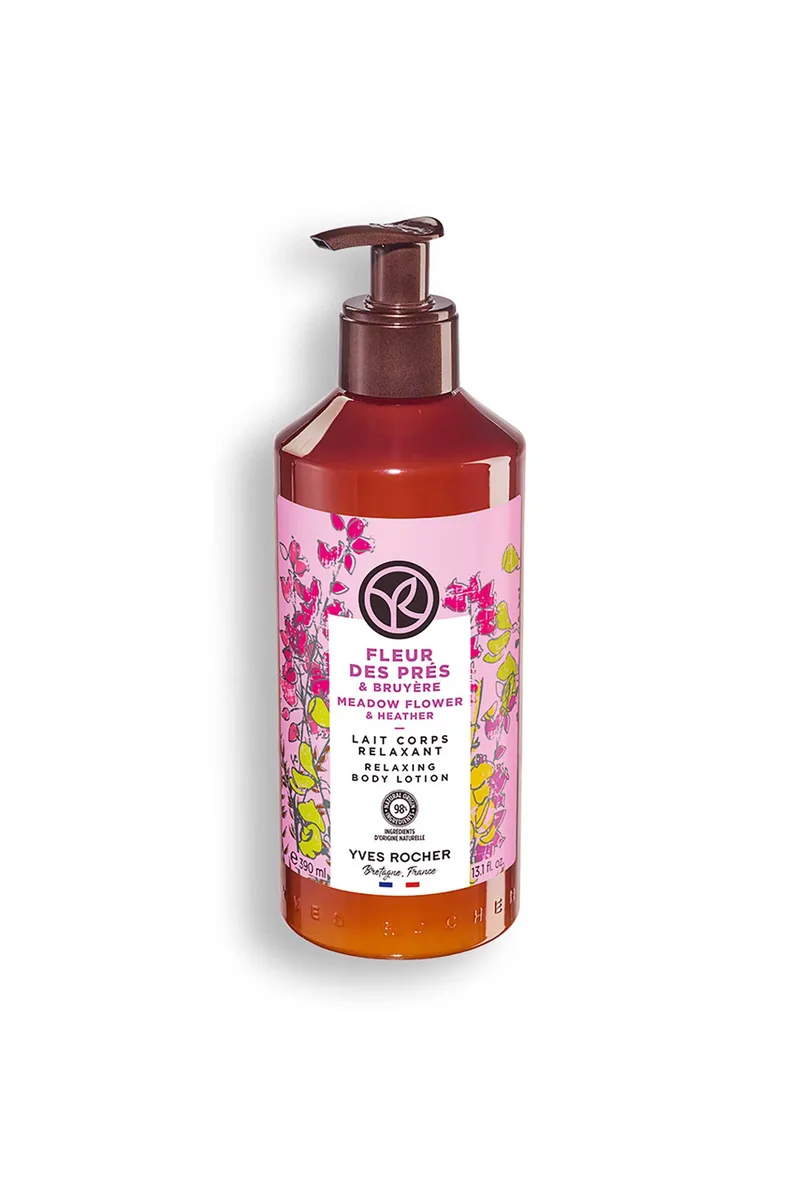 Yves Rocher Meadow Flower & Heather Body Lotion 390 ml - 67060