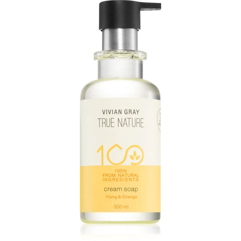 Vivian Gray True Nature Ylang & Πορτοκαλί κρεμώδες σαπούνι 300 ml