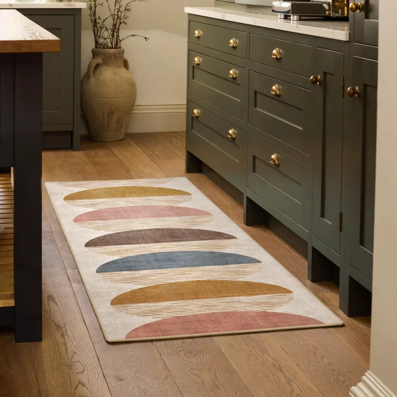 Oval Eclipse Eco-Washable Runner