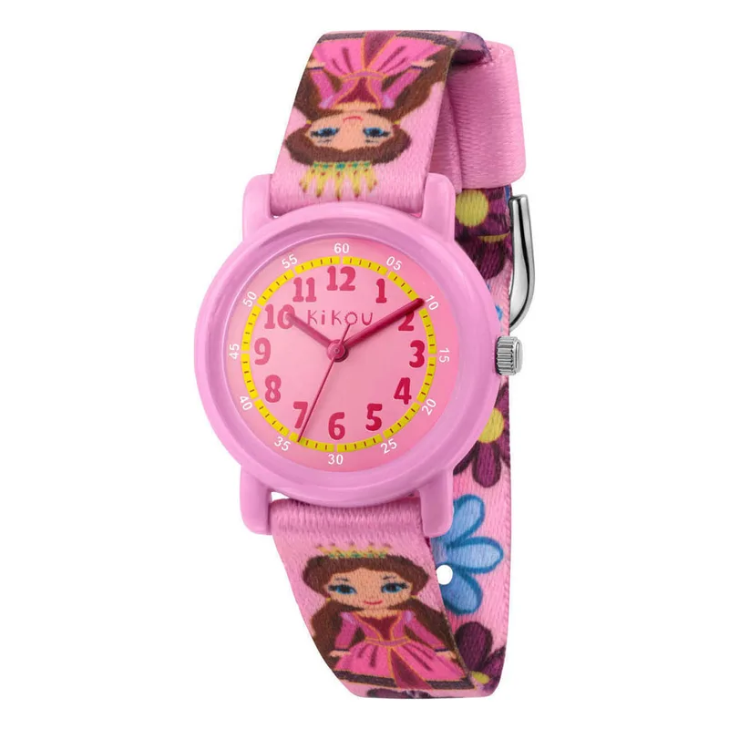 KIKOU Cartoon Ροζ Fabric Strap R4551104501