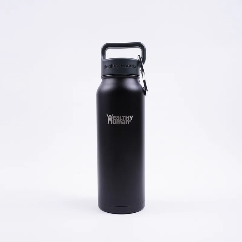 ΜΠΟΥΚΑΛΙ – ΘΕΡΜΟΣ ΑΠΟ ΑΝΟΞΕΙΔΩΤΟ ΑΤΣΑΛΙ HEALTHY HUMAN STEIN 21OZ PURE BLACK (HH0013)