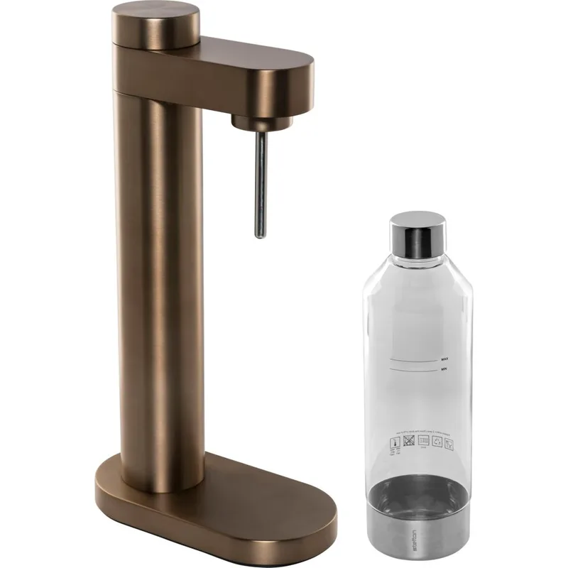 Stelton Brus Carbonator - Σκούρο Καφέ Μεταλλικό
