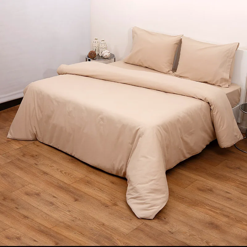 Παπλωματοθήκη Φανελένια Μονή (Σετ) 160X240 Viopros 3100 Μπεζ (160x240)