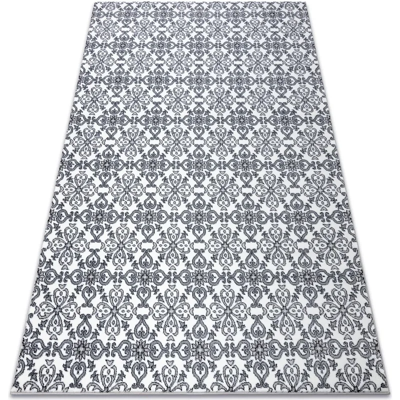 Χαλιά Rugsx Χαλί ARGENT - W4949 Λουλούδιs λευκ 133x190 cm