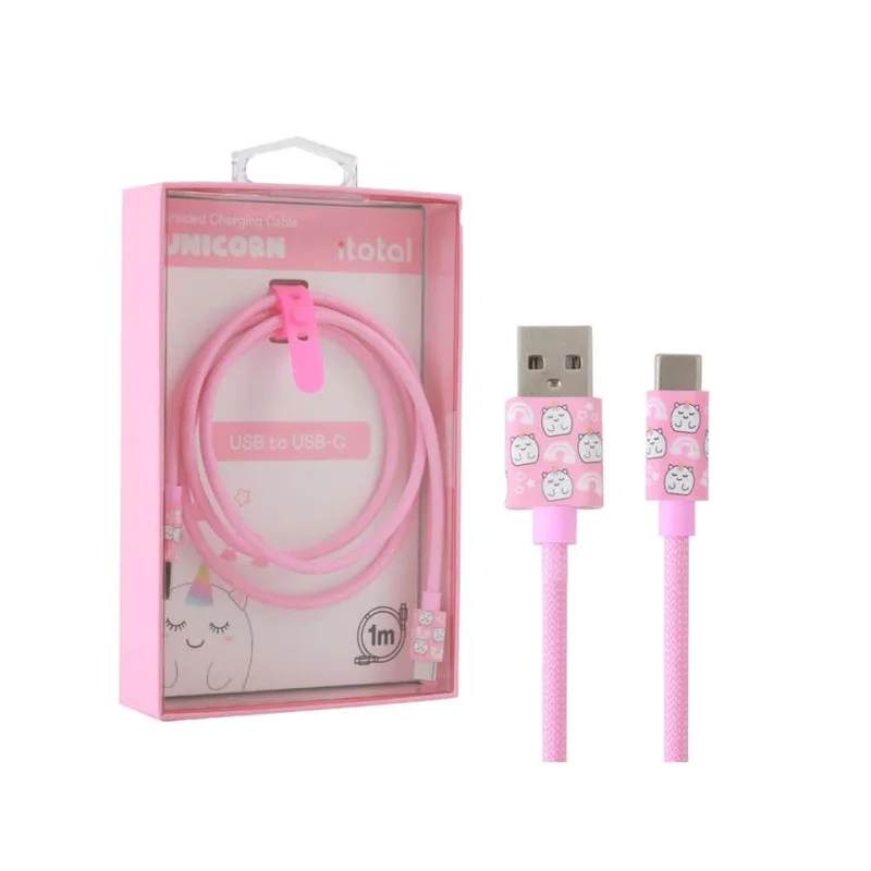 I-Total Καλώδιο Φόρτισης XL2726 Unicorn USB-USB C