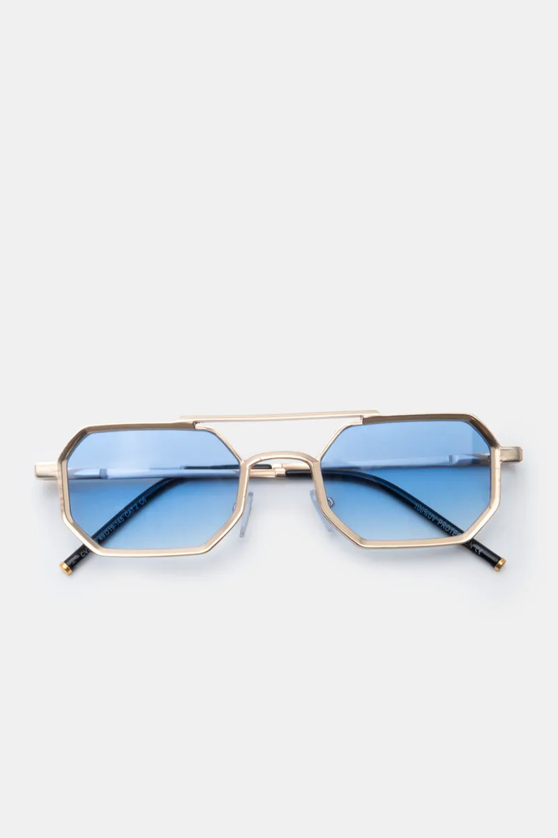 Γυαλιά Ηλίου Vanguard Octagonal Aviator - Μπλε