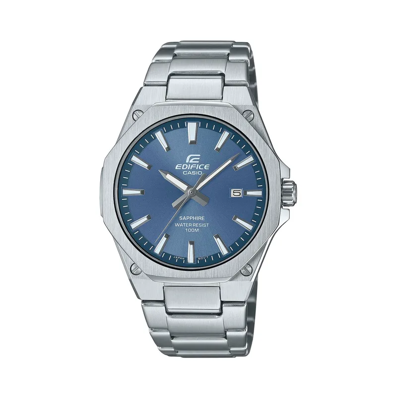 Ρολόι Casio Edifice Classic Sapphire EFR-S108D-2AVUEF Ασημί