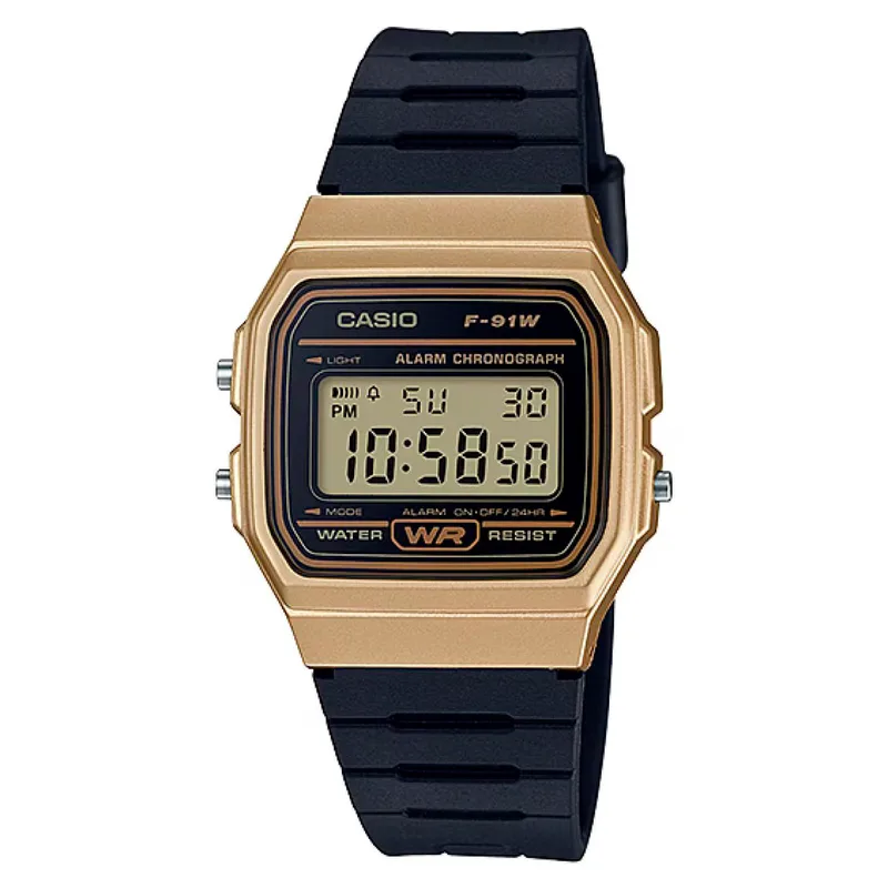 Watch Casio Unisex F-91WM-9A (38,2MM) Black