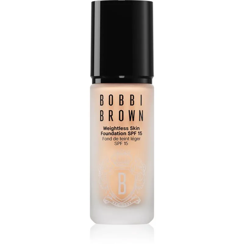 Bobbi Brown Weightless Skin Foundation SPF 15 Mini μακράς διαρκείας ματ μεικ απ με ενυδατικό αποτέλεσμα απόχρωση Μπεζ 13 ml