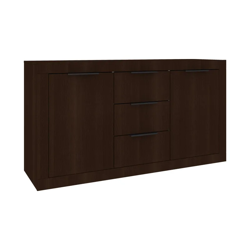 Μπουφές Doha pakoworld σε wenge απόχρωση 150x45x80.5εκ - PAKO WORLD - 361-000101