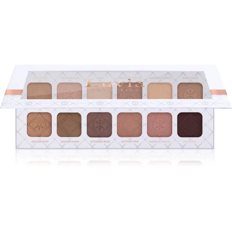 Luvia Cosmetics Endless Nude Shades παλέτα με σκιές ματιών 12x0.8 γρ