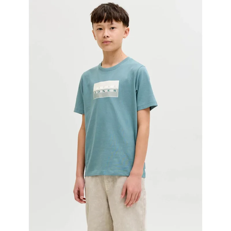Μπλούζα μακό αγόρι Jack & Jones-12293162-North Atlantic