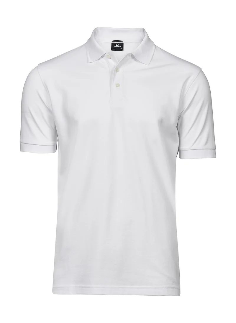 Ανδρική Μπλούζα Polo 1405 Tee Jays Luxury Stretch White