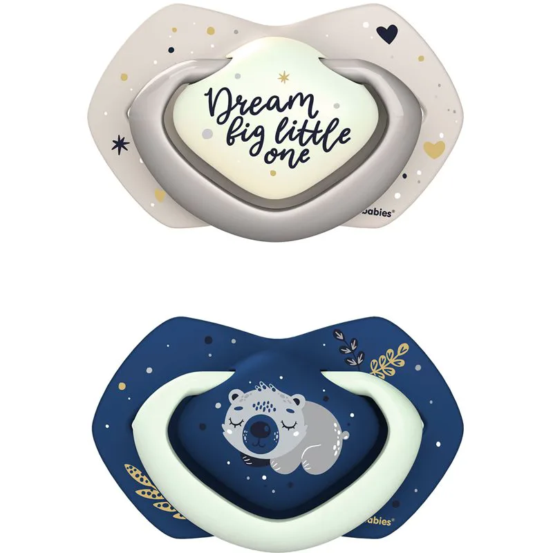 Canpol babies Light Touch Sleepy koala πιπίλα 0-6m Blue 2 τμχ
