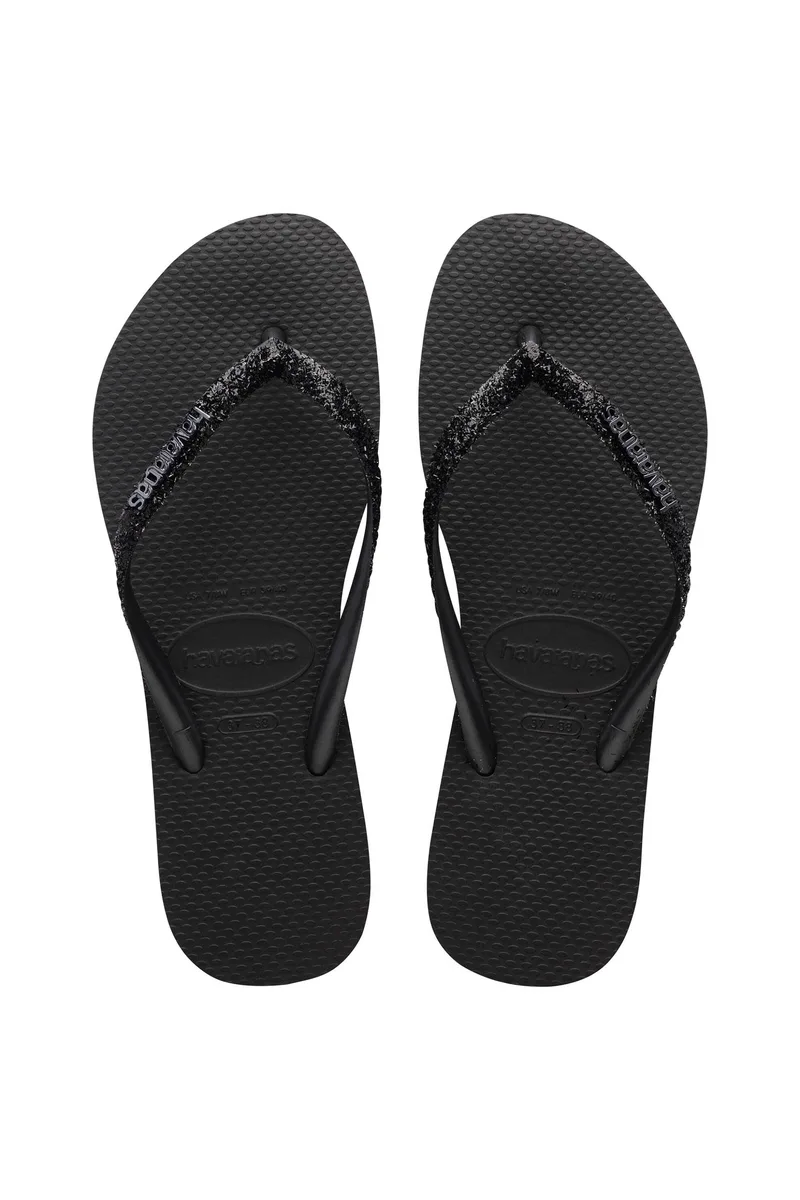 Havaianas γυναικείες σαγιονάρες "Slim Glitter II" - 4146975 Μαύρο