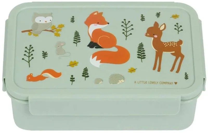 ΔΟΧΕΙΟ ΦΑΓΗΤΟΥ A LITTLE LOVELY COMPANY BENTO LUNCH BOX: FOREST FRIENDS
