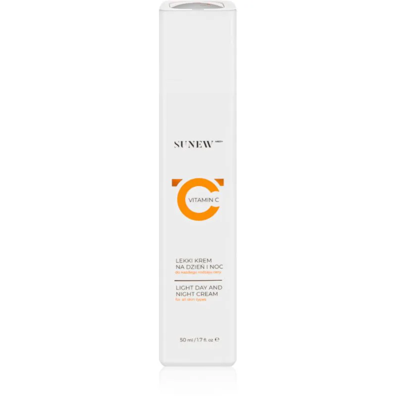 SUNEWMED+ Lightweight Vitamin C Face Cream Day & Night ελαφριά κρέμα με βιταμίνη C 50 ml