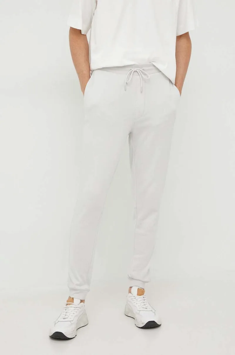 Βαμβακερό παντελόνι BOSS BOSS CASUAL