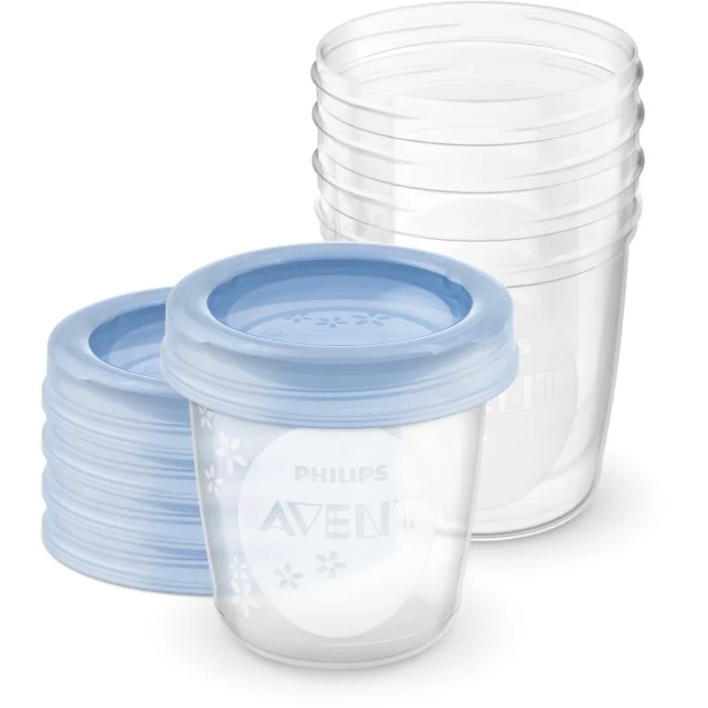 Philips Avent VIA SCF619/05 κύπελλο με καπάκι 5x180 ml