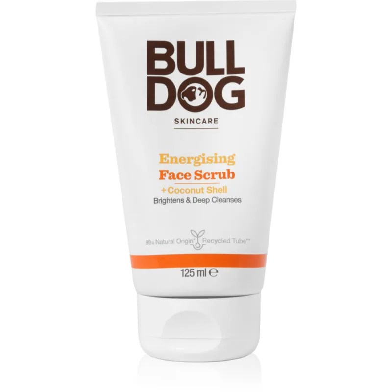 Bulldog Energising Face Scrub δροσιστική απολέπιση προσώπου για άντρες 125 ml