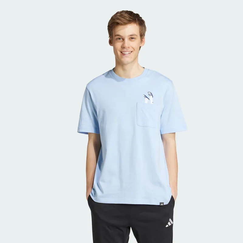 adidas Sportswear Lounge Slides Graphic Pocket Ανδρικό T-Shirt (9000274866_77135)