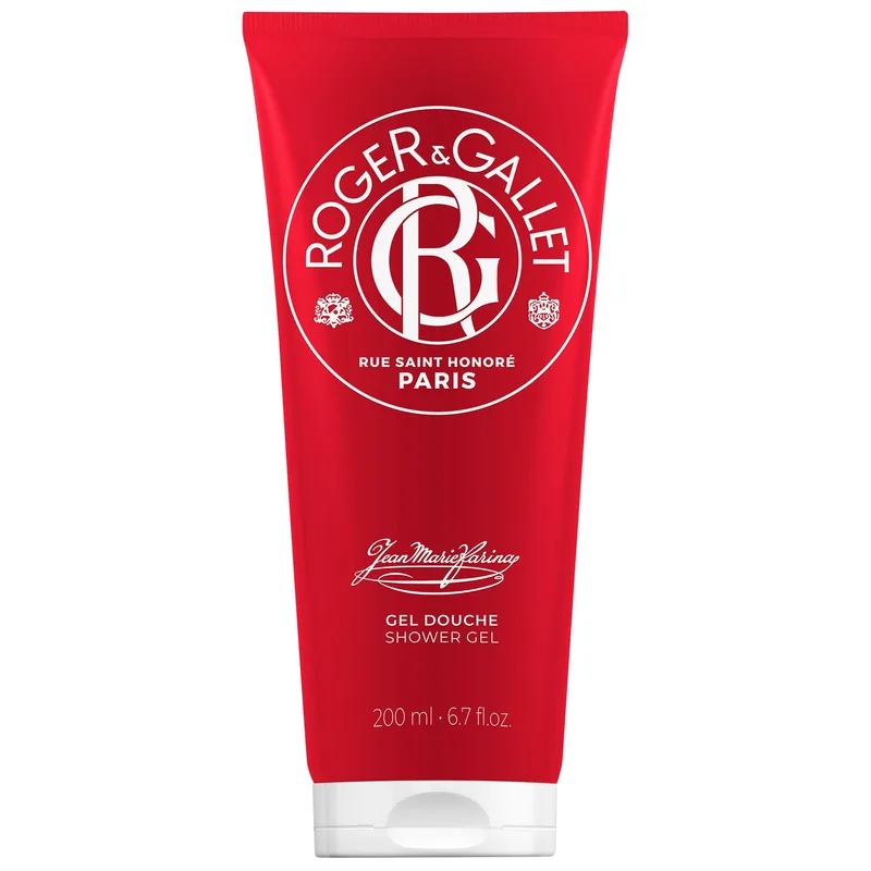 Roger & Gallet Jean-Marie Farina Shower Gel Ενυδατικό & Αναζωογονητικό Αφρόλουτρο με Τονωτικό Άρωμα Εσπεριδοειδών 200ml