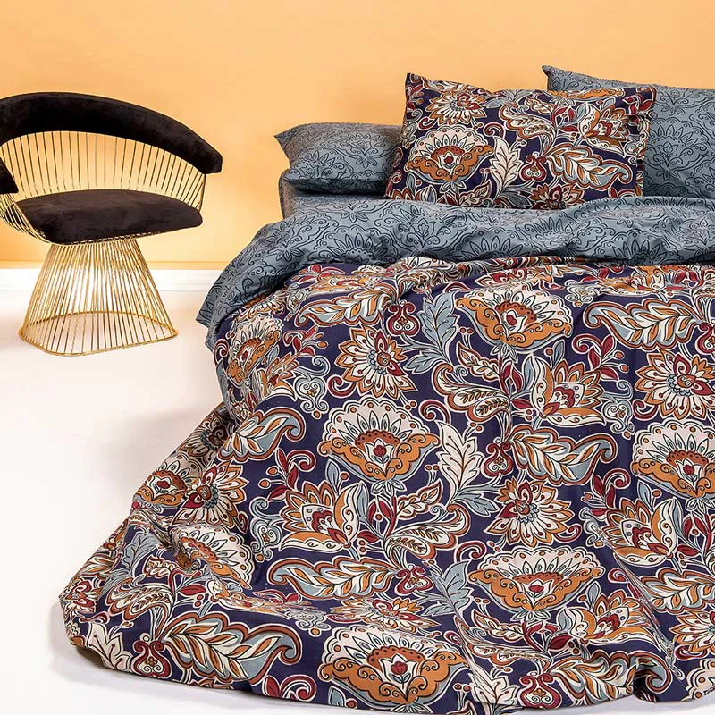 Παπλωματοθήκη Μονή 160x245 Melinen Ultra Sinclair Blue 160x245