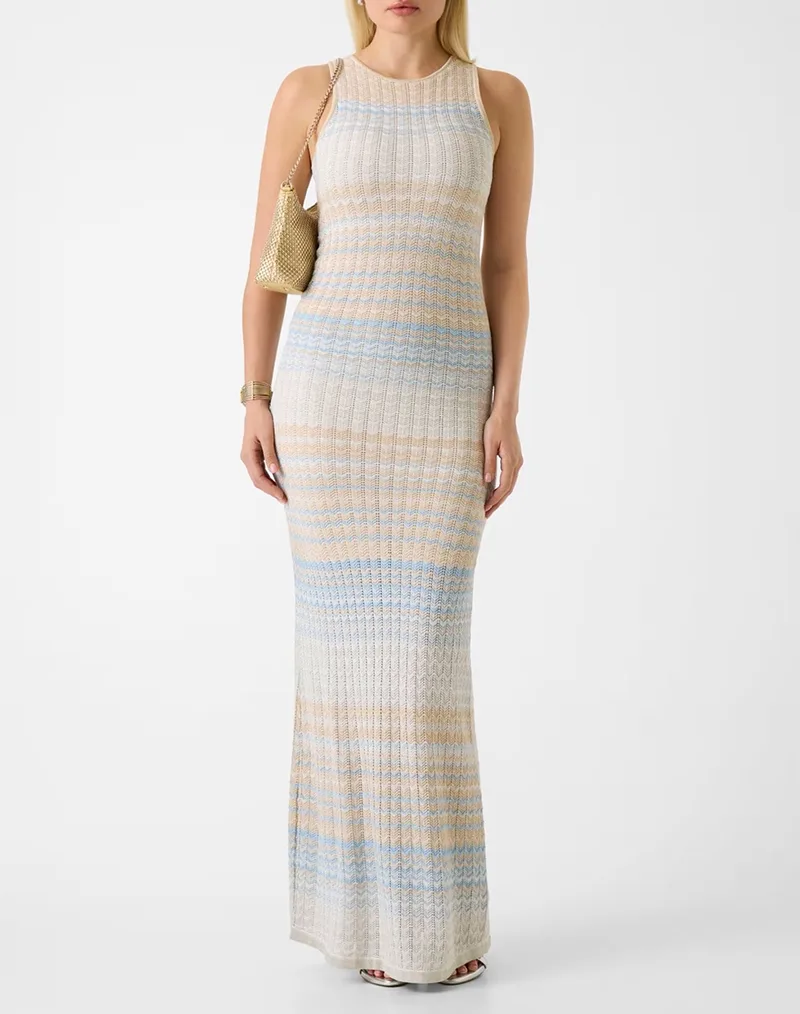 GUESS SL ROSALYN LONG SWTR DRESS ΦΟΡΕΜΑ ΓΥΝΑΙΚΕΙΟ W6GKA2Z0749-SM30 Mixed